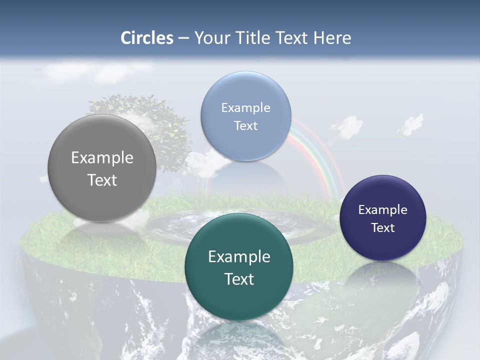 Climate Air Cold PowerPoint Template