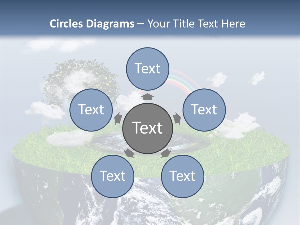 Climate Air Cold PowerPoint Template