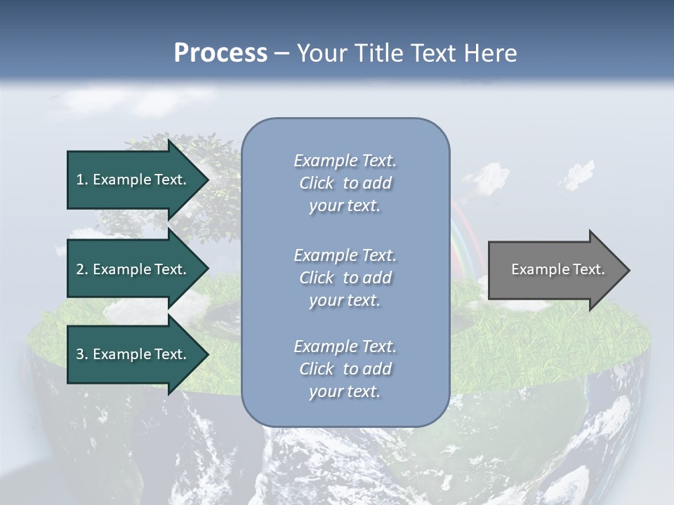 Climate Air Cold PowerPoint Template