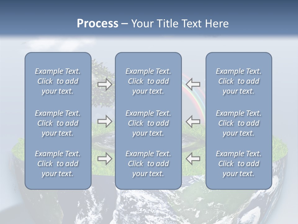 Climate Air Cold PowerPoint Template