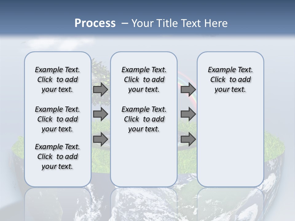 Climate Air Cold PowerPoint Template