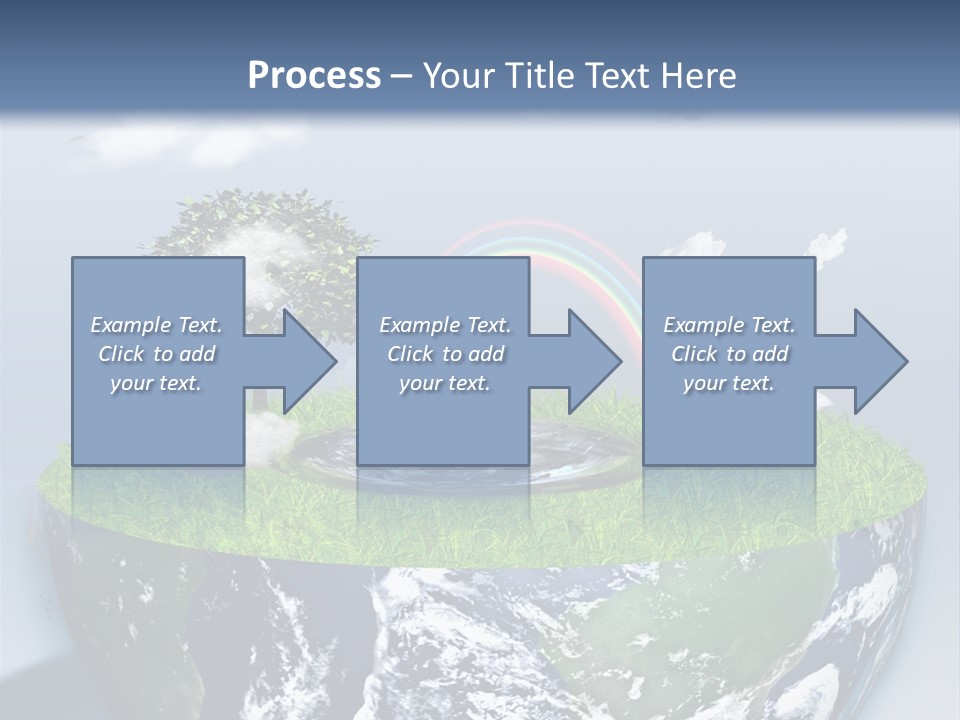 Climate Air Cold PowerPoint Template