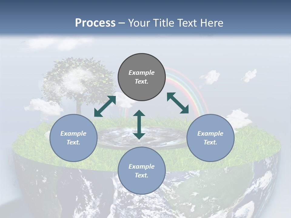 Climate Air Cold PowerPoint Template