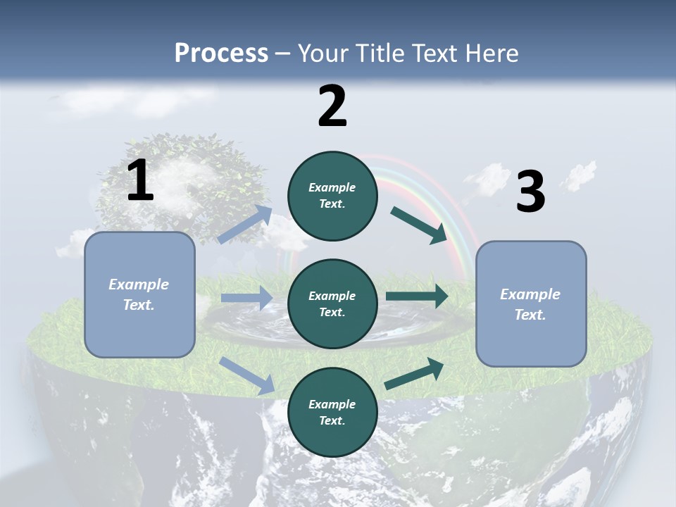 Climate Air Cold PowerPoint Template