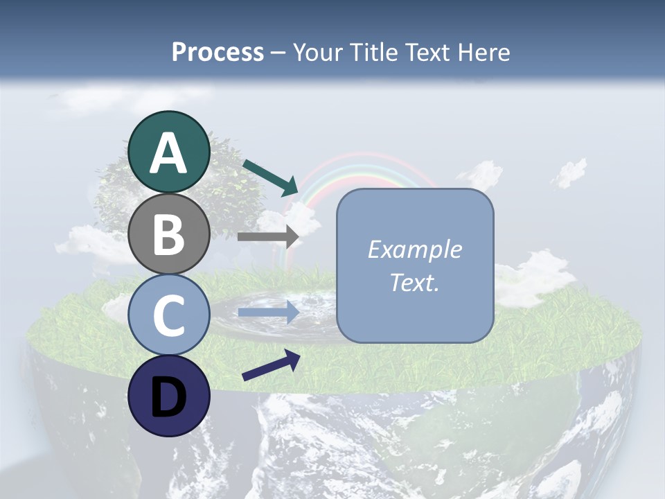 Climate Air Cold PowerPoint Template