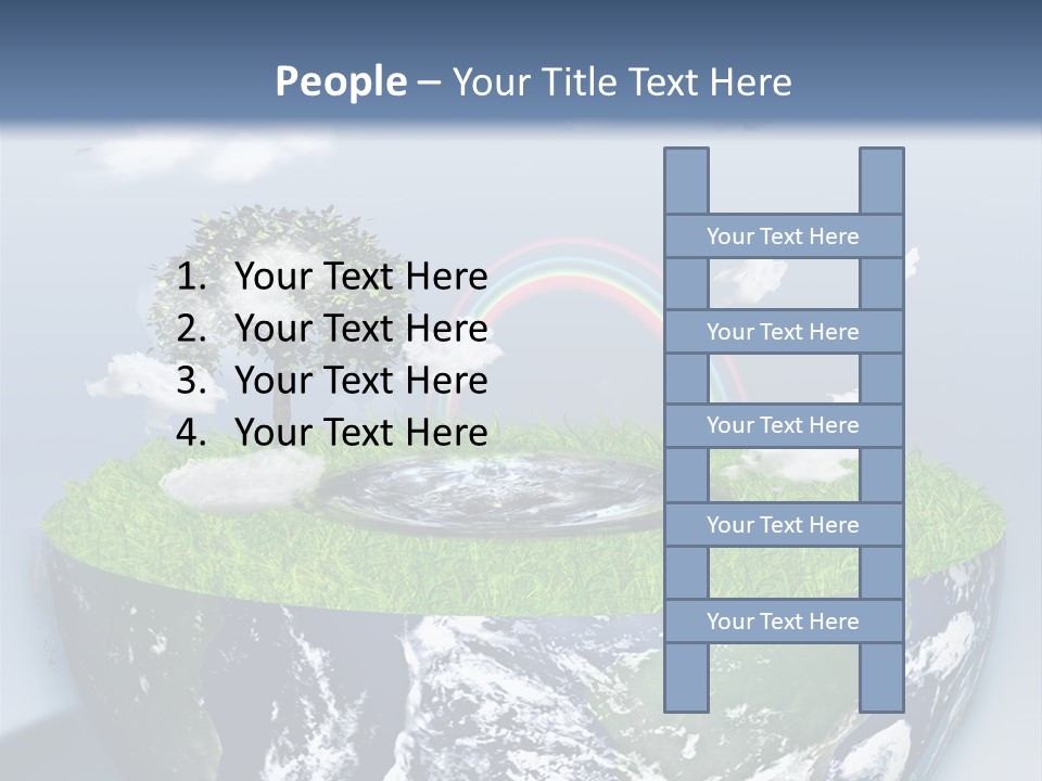 Climate Air Cold PowerPoint Template