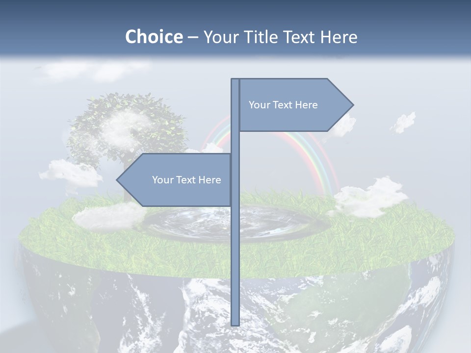 Climate Air Cold PowerPoint Template