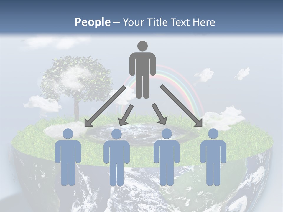 Climate Air Cold PowerPoint Template