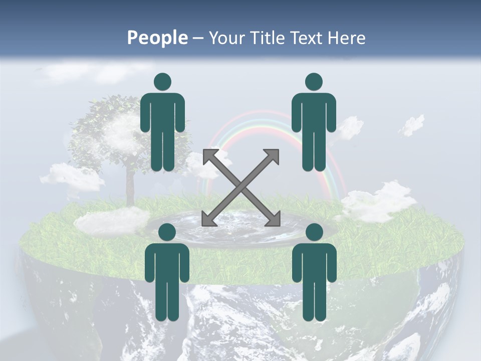 Climate Air Cold PowerPoint Template