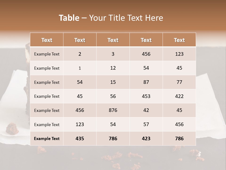 Home Part White PowerPoint Template