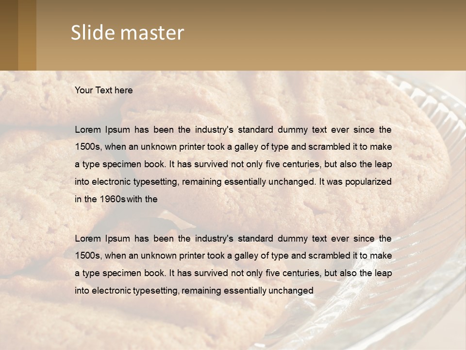 Remote House Part PowerPoint Template