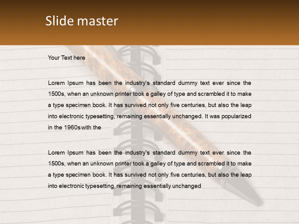 Technology Supply Electricity PowerPoint Template