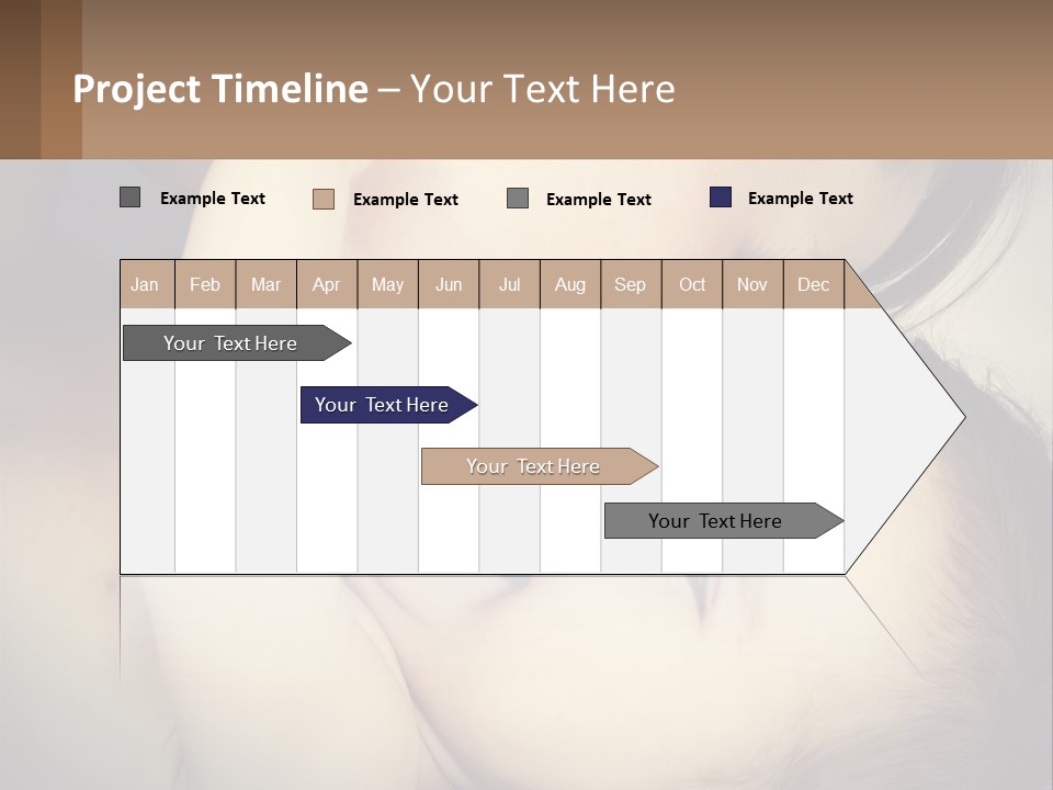Electricity Air Cool PowerPoint Template