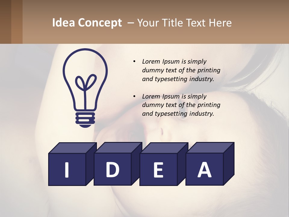 Electricity Air Cool PowerPoint Template