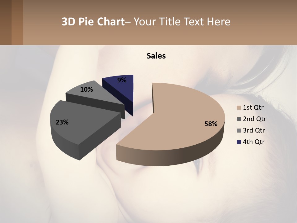 Electricity Air Cool PowerPoint Template