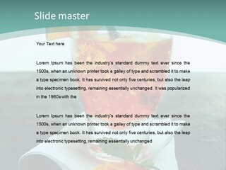 Equipment Part Temperature PowerPoint Template