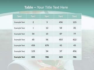Equipment Part Temperature PowerPoint Template