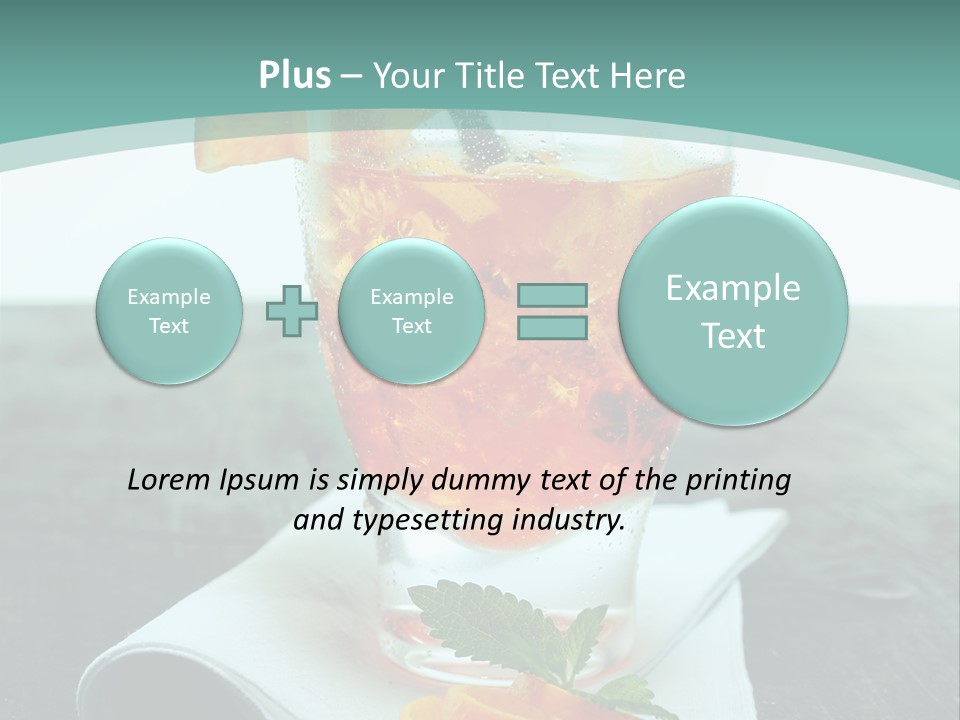 Equipment Part Temperature PowerPoint Template
