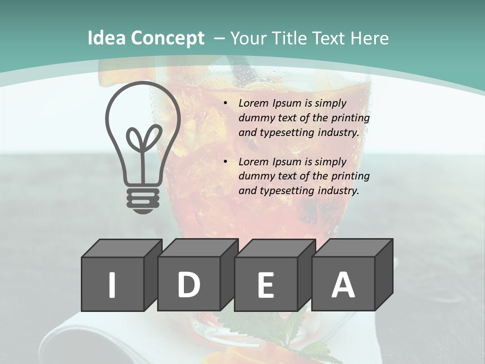 Equipment Part Temperature PowerPoint Template
