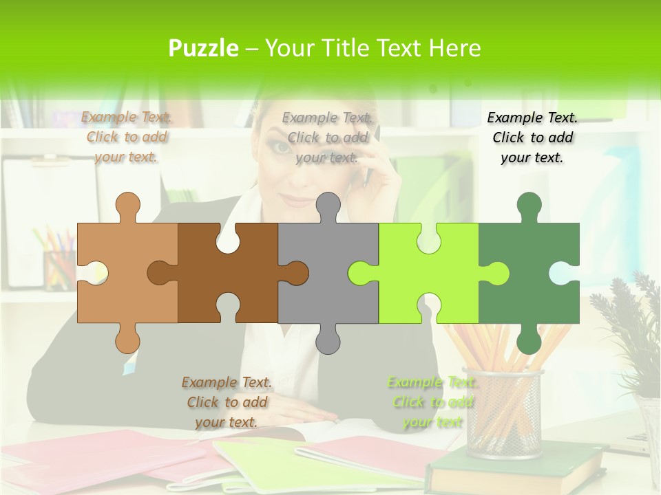 System House Cooling PowerPoint Template