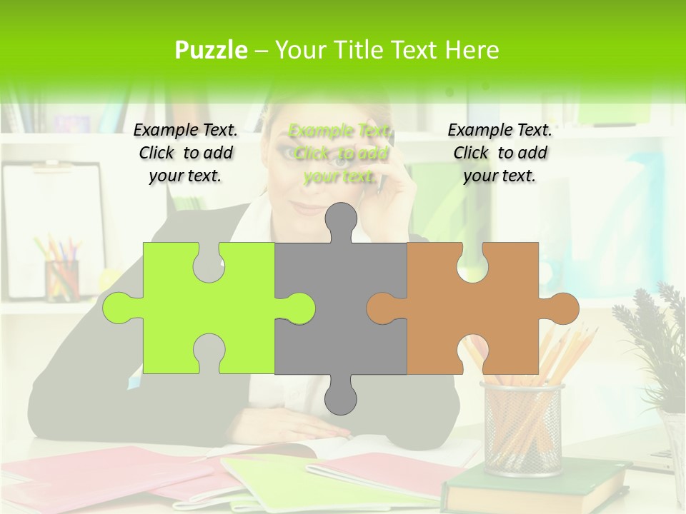 System House Cooling PowerPoint Template