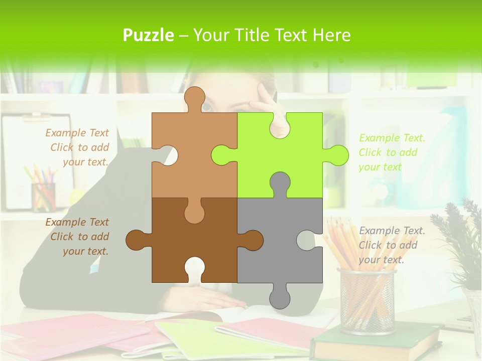 System House Cooling PowerPoint Template