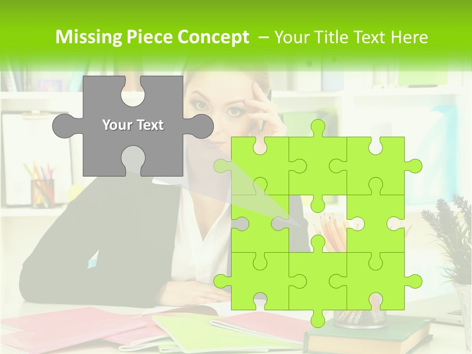 System House Cooling PowerPoint Template