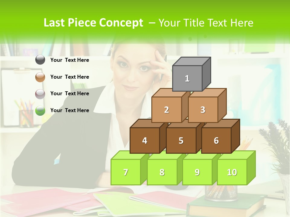 System House Cooling PowerPoint Template