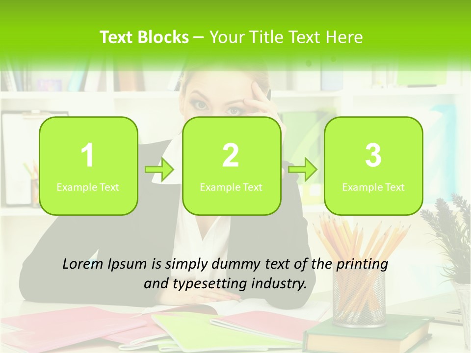 System House Cooling PowerPoint Template