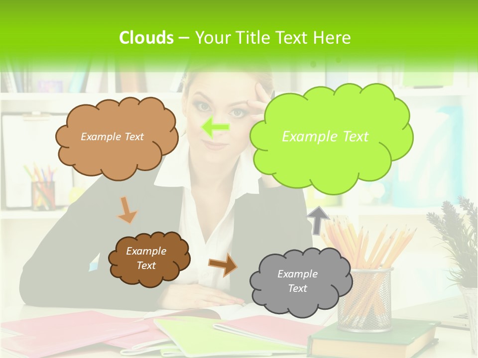 System House Cooling PowerPoint Template