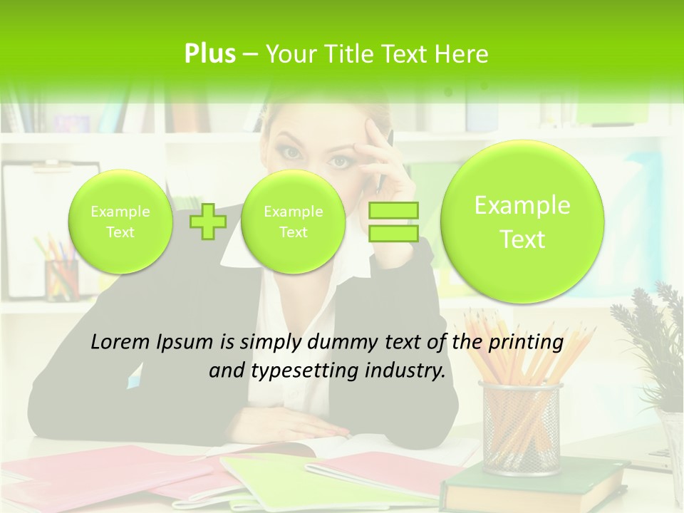 System House Cooling PowerPoint Template
