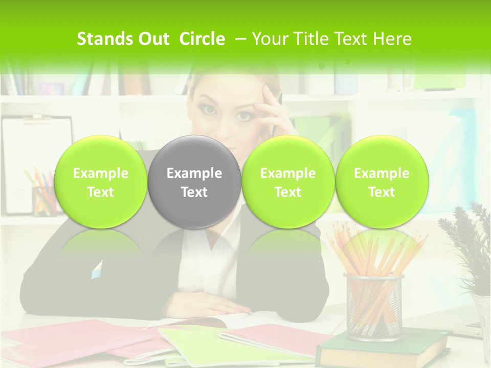System House Cooling PowerPoint Template