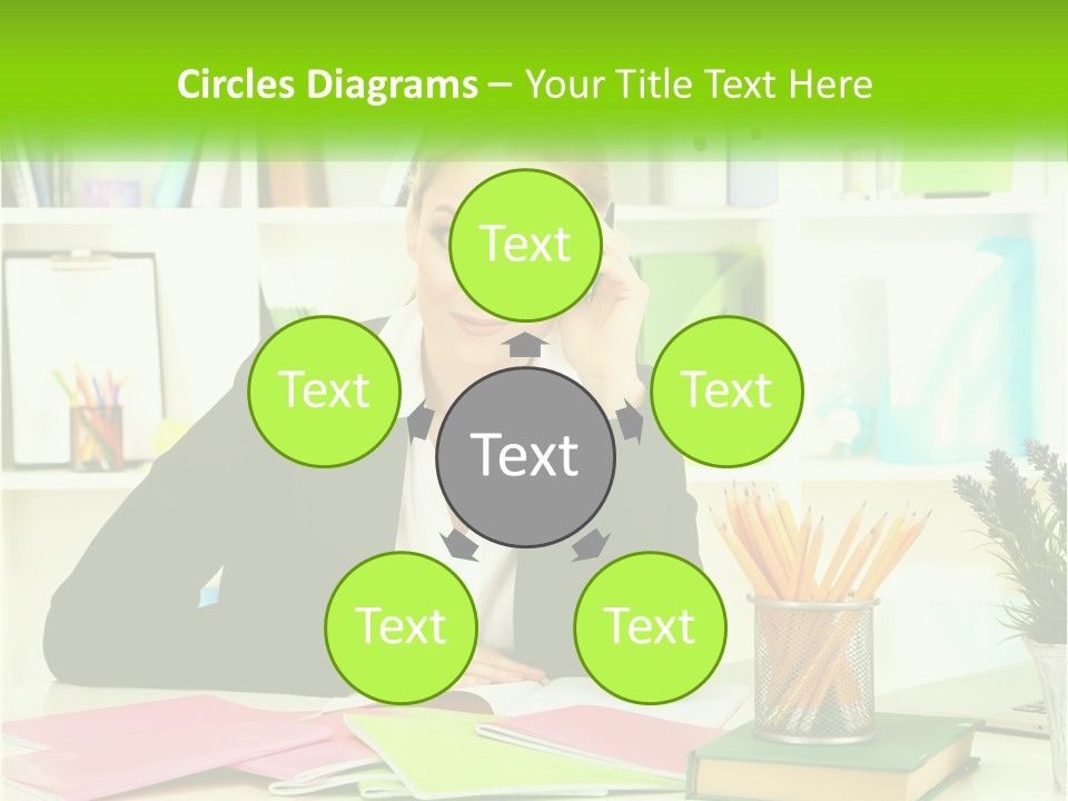 System House Cooling PowerPoint Template