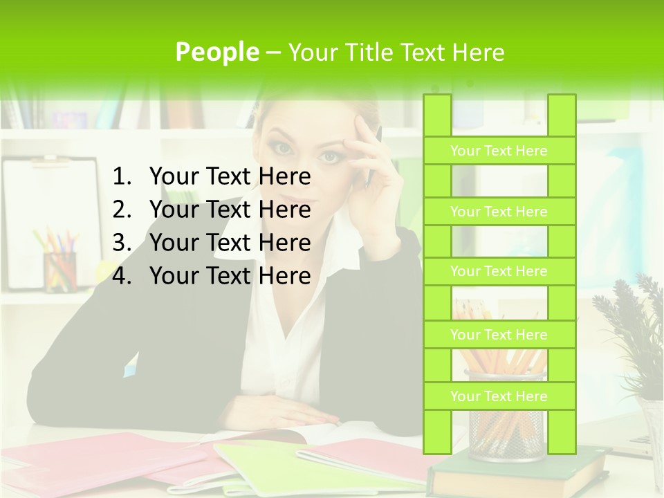 System House Cooling PowerPoint Template