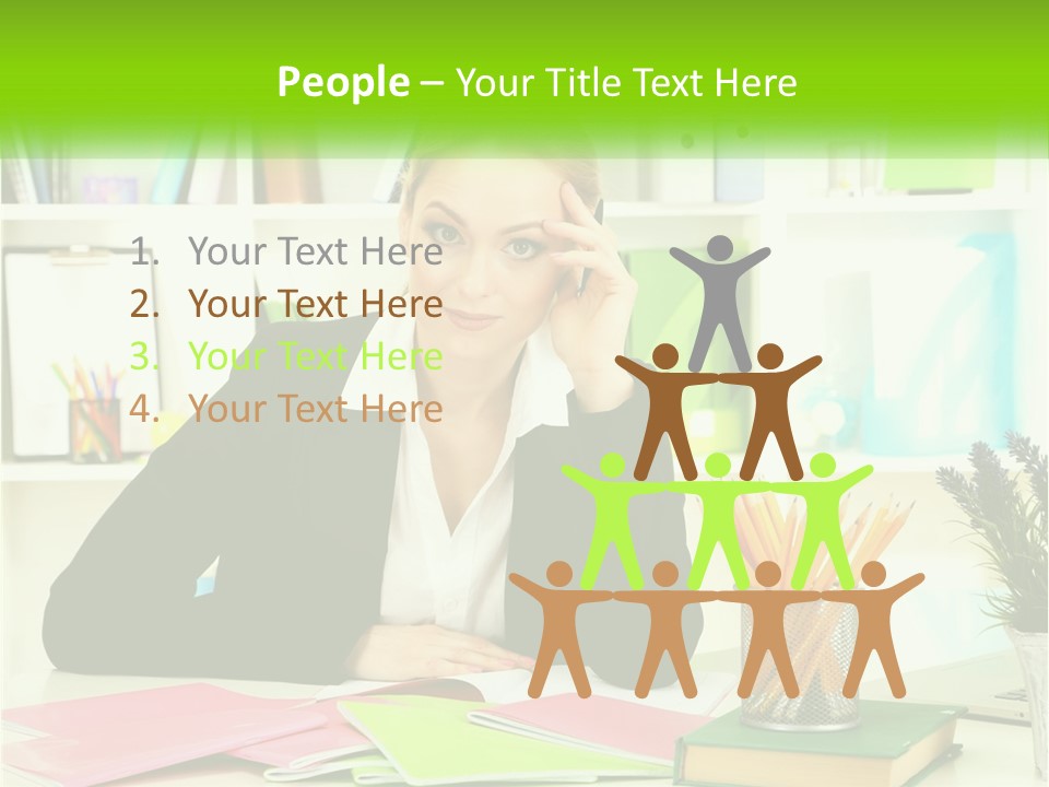 System House Cooling PowerPoint Template