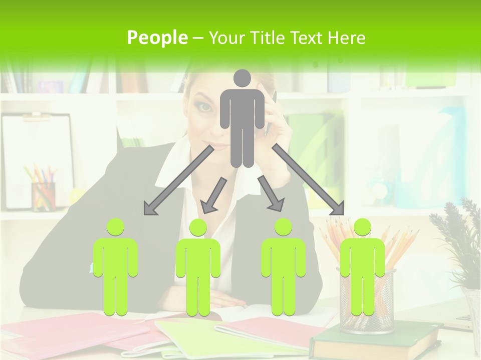 System House Cooling PowerPoint Template