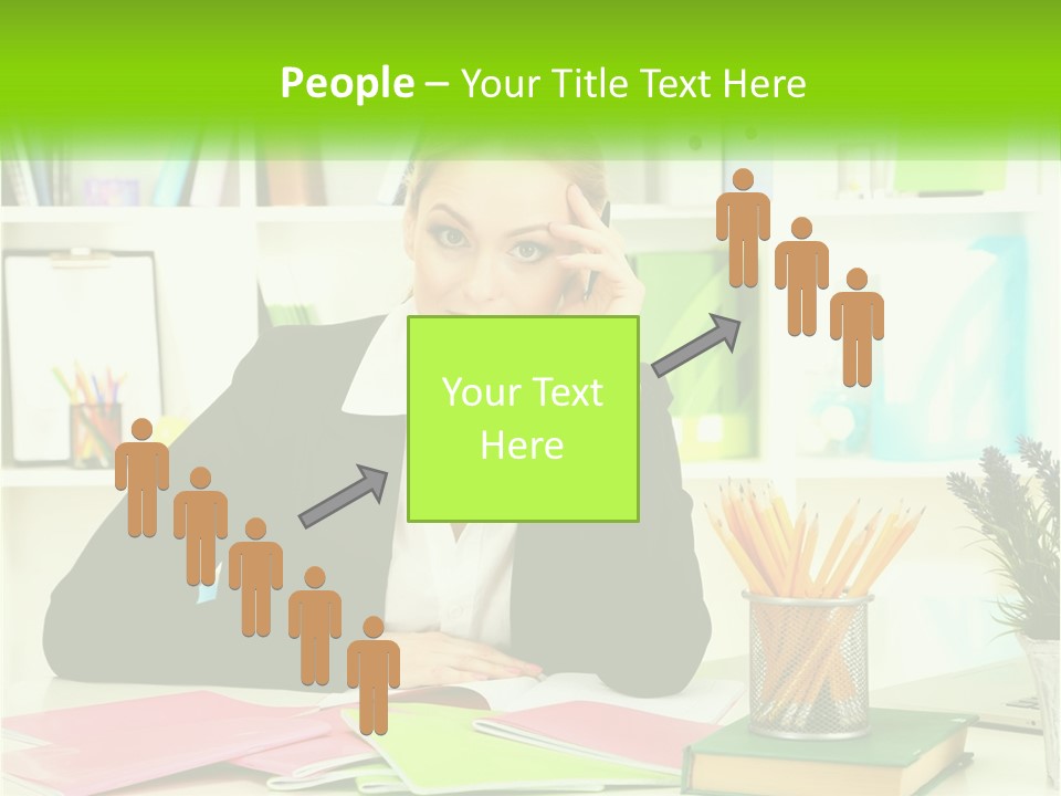 System House Cooling PowerPoint Template