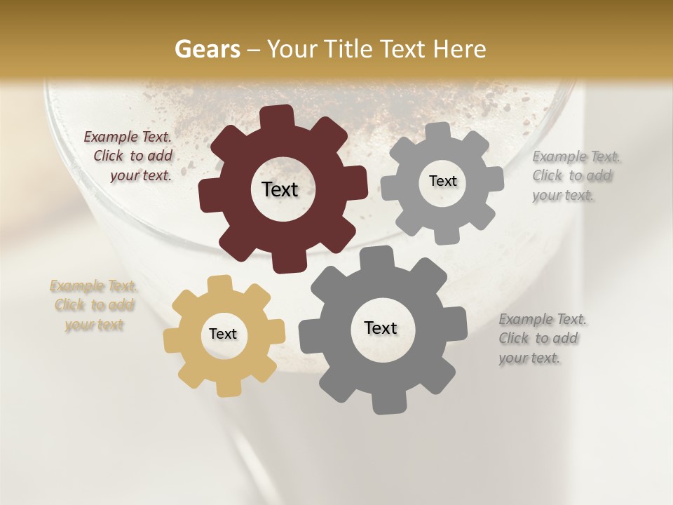 Technology Part Air PowerPoint Template