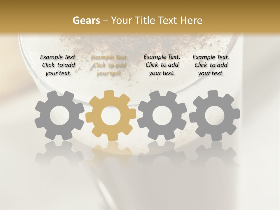 Technology Part Air PowerPoint Template