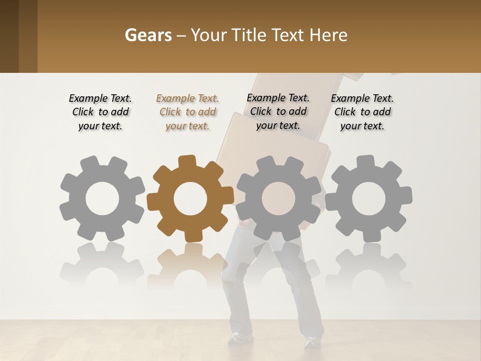 Cold House Technology PowerPoint Template