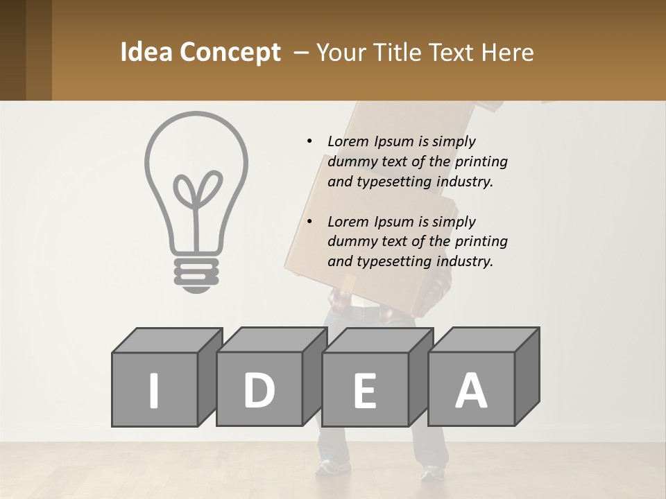 Cold House Technology PowerPoint Template