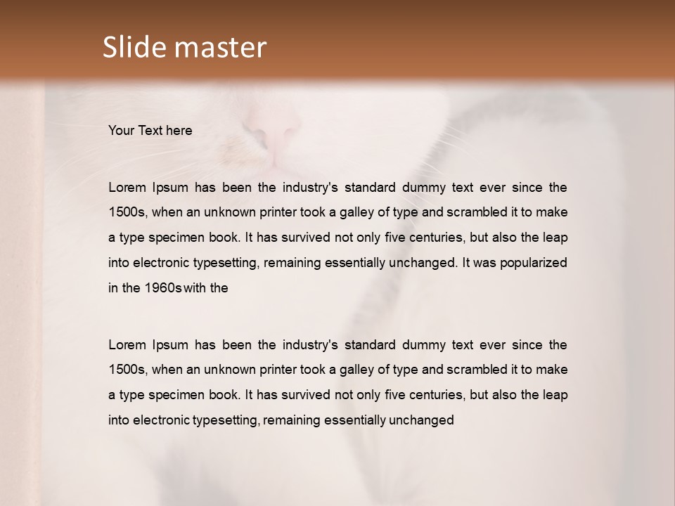 Remote Electric Temperature PowerPoint Template