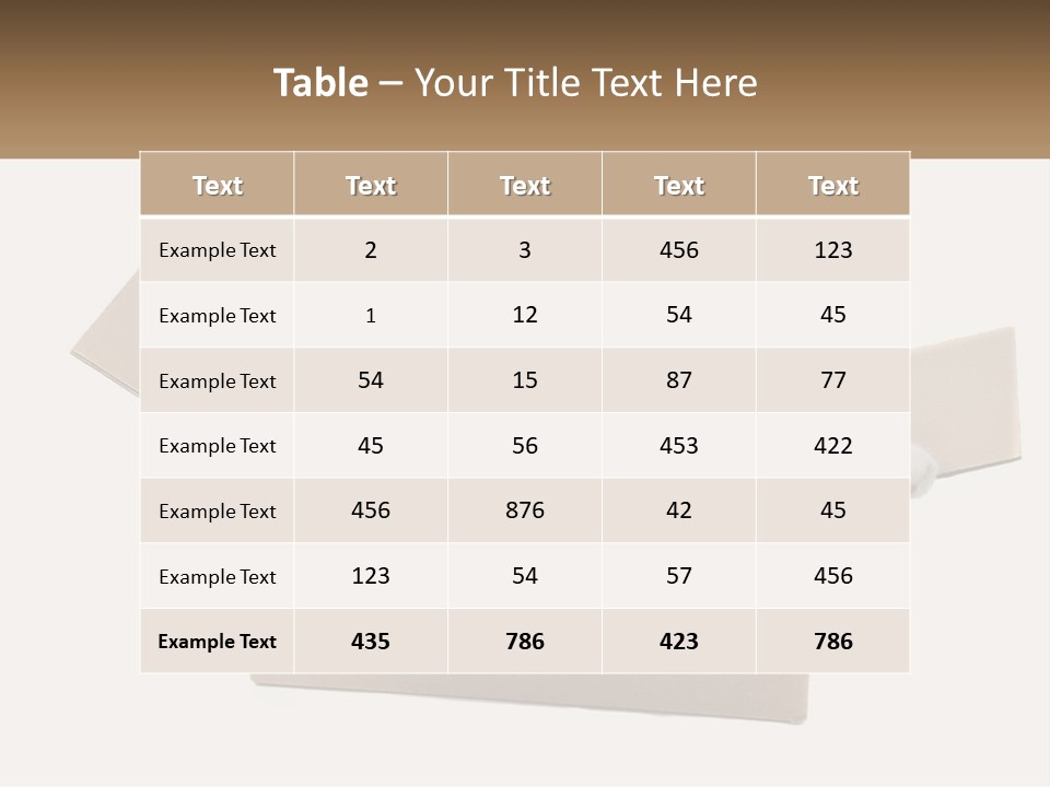 Heat System Condition PowerPoint Template