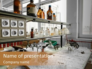 Cool Cold Electric PowerPoint Template