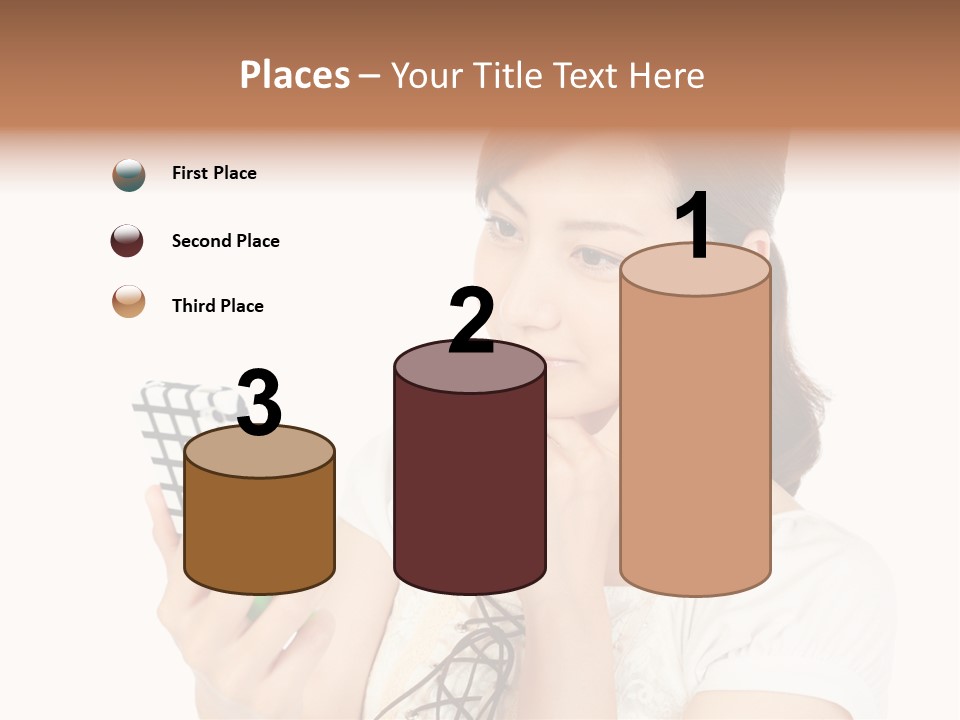 Cold Heat White PowerPoint Template