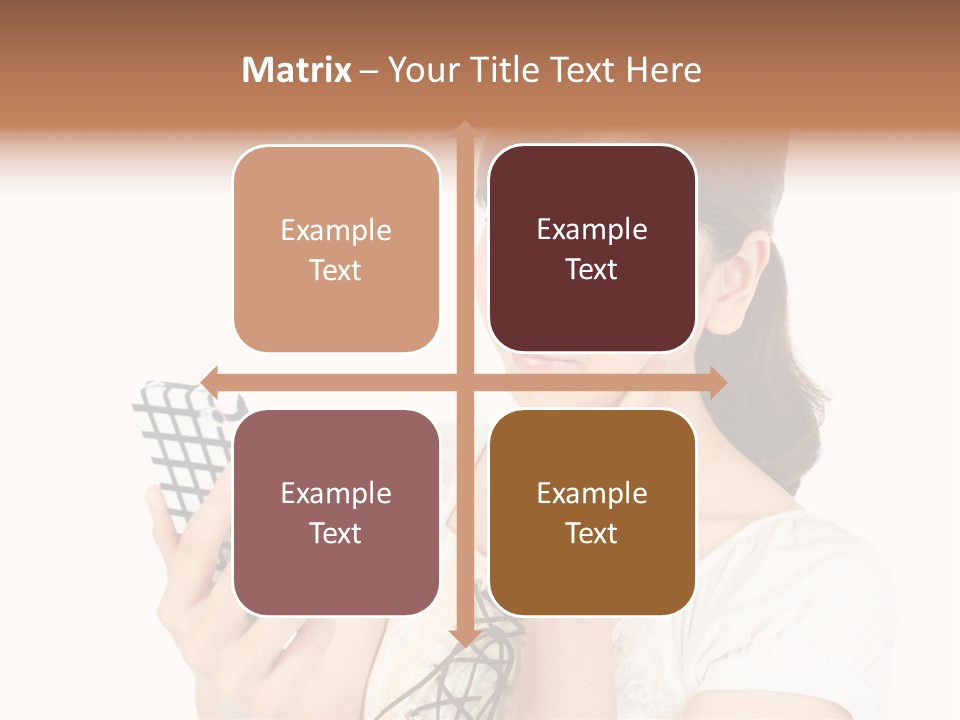 Cold Heat White PowerPoint Template