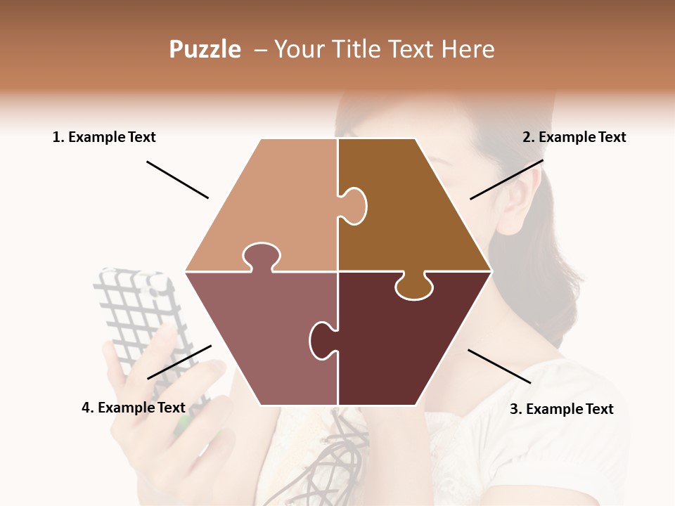 Cold Heat White PowerPoint Template