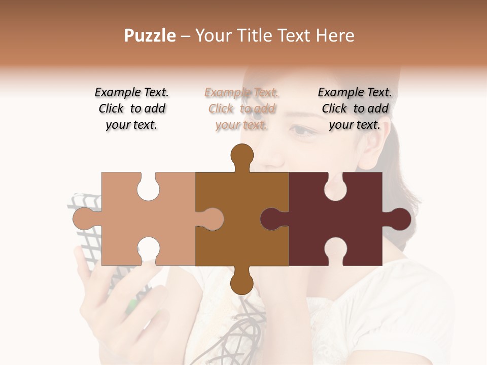 Cold Heat White PowerPoint Template