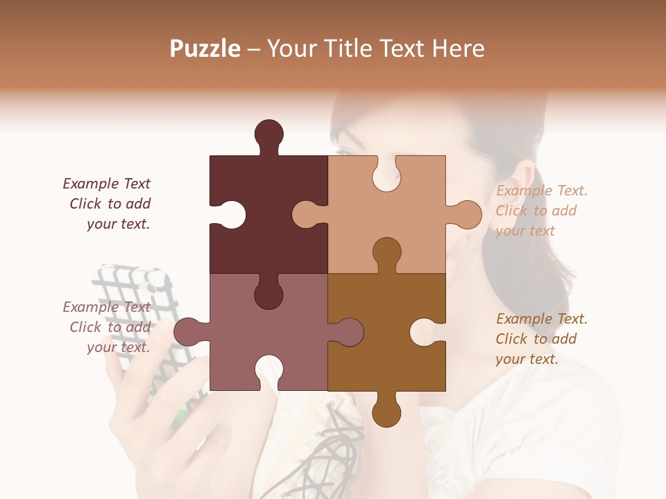 Cold Heat White PowerPoint Template