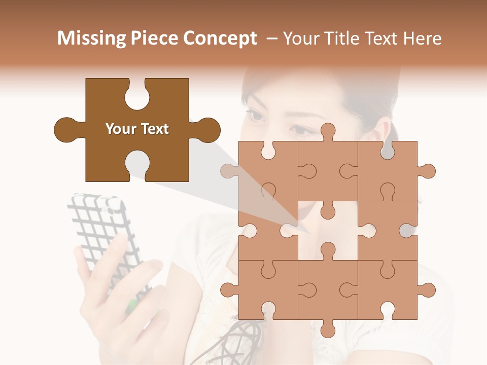 Cold Heat White PowerPoint Template